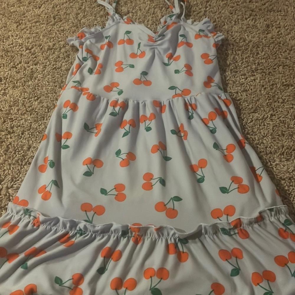 Adorable cherry summer dress